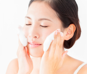 毛穴の汚れ　洗顔方法